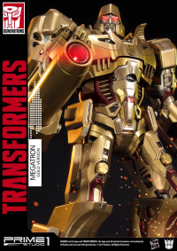 Premium Masterline Transformers: Generation 1 Megatron Gold Version 5