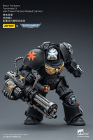 Black Templars Terminator 3 with Power Fist and Assault Cannon 15