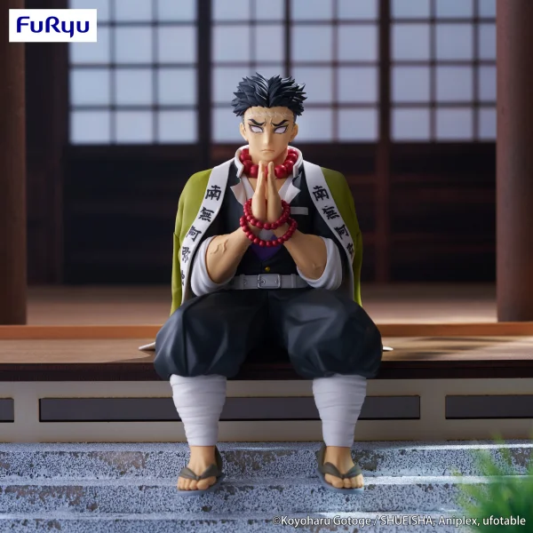 FuRyu Demon Slayer: Kimetsu no Yaiba　Noodle Stopper Figure -Himejima Gyomei- - Demon Slayer: Kimetsu no Yaiba