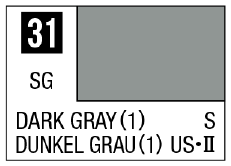 Mr. Color 31 - Dark Gray (1) (Semi-Gloss/Ship)