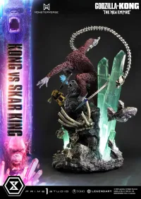 Prime 1 Studio Ultimate Diorama Masterline Godzilla x Kong: The New Empire (Film) Kong vs Skar King Bonus Version - Godzilla - photo 48
