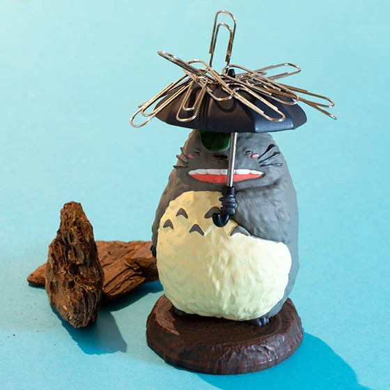 Benelic Totoro Holding Umbrella Paper Clip Holder - Studio Ghibli