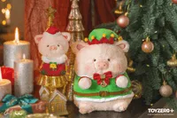 TOYZEROPLUS LuLu the Piggy X'Mas -Christmas Envoy Lu Plush - LuLu The Piggy - photo 2