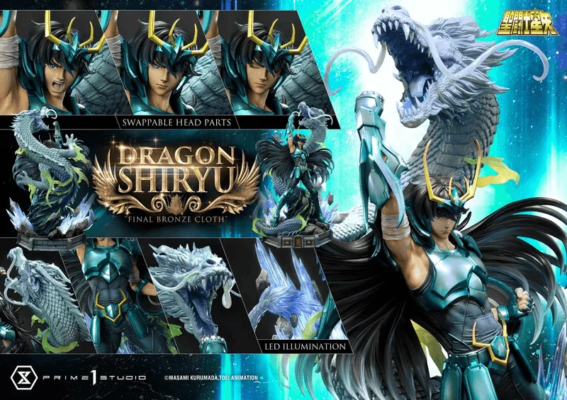 Prime 1 Studio Premium Masterline Saint Seiya Dragon Shiryu "Final Bronze Cloth" - Saint Seiya