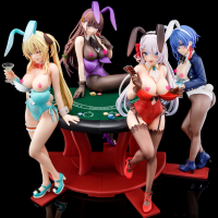 Sakuya Sieglinde wearing lapis lazuli blue bunny costume with Nip Slip Gimmick System 19
