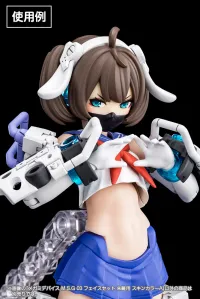 KOTOBUKIYA MEGAMI DEVICE M.S.G 03 FACE SET ASRA SKIN COLOR D - Megami Device - photo 5