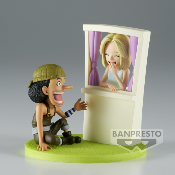 Usopp & Kaya "One Piece", Bandai Spirits World Collectable Figure Log Stories