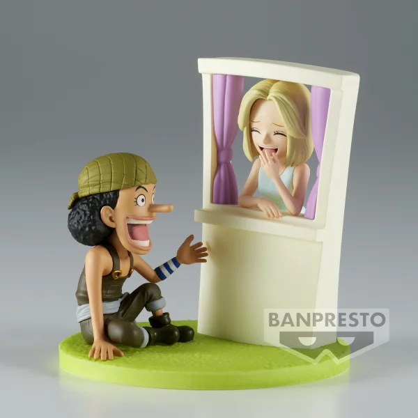BANDAI Usopp & Kaya "One Piece", Bandai Spirits World Collectable Figure Log Stories - ONE PIECE