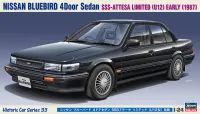 Hasegawa [HC33] 1:24 NISSAN BLUEBIRD 4Door Sedan SSS-ATTESA LIMITED (U12) EARLY - Scale Kits - photo 1