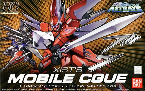 BANDAI HOBBY HG 1/144 #54 Mobile CGUE (Xist Elwes Custom) - Mobile Suit Gundam SEED