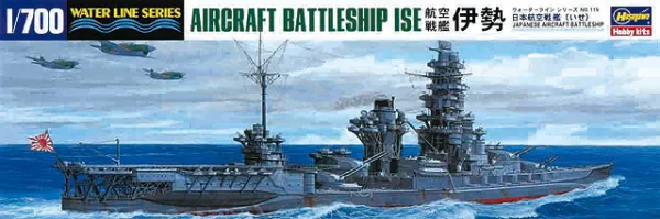 Hasegawa [119] 1:700 IJN AIRCRAFT BATTLESHIP ISE - Scale Kits