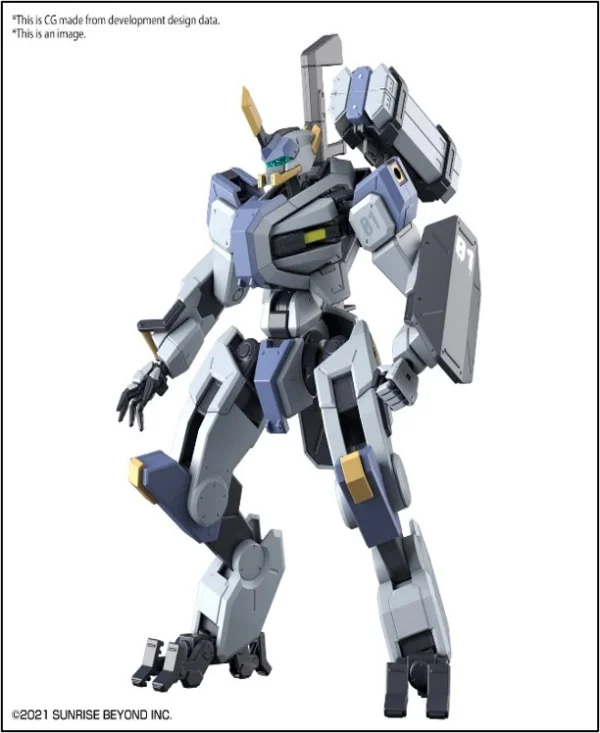 BANDAI HOBBY HG 1/72 MAILeS BYAKUCHI - AMAIM Warrior at the Borderline