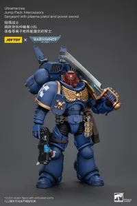 JOYTOY Ultramarines Jump Pack Intercessors Sergeant With Plasma Pistol And Power Sword - Warhammer 40K - photo 8