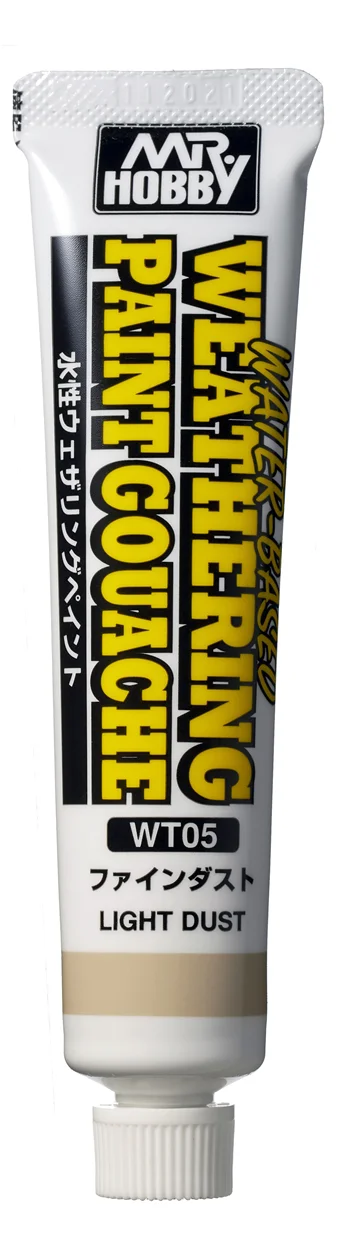 GSI Creos WATER BASED WEATHERING PAINT GOUACHE LIGHT DUST - Paints