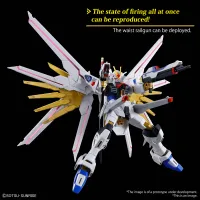 BANDAI HOBBY HG 1/144 MIGHTY STRIKE FREEDOM GUNDAM - Mobile Suit Gundam SEED FREEDOM - photo 10