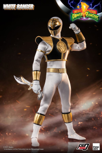 Mighty Morphin Power Rangers - FigZero 1/6 White Ranger 6