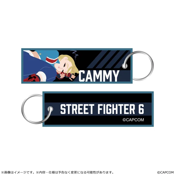 CAPCOM Street Fighter 6 Flight Tag Keychain CAMMY - Street Fighter
