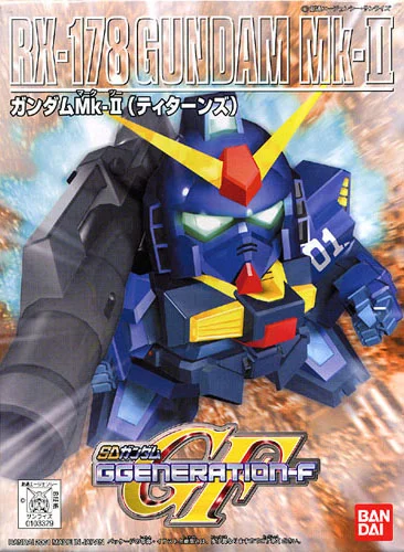 BANDAI HOBBY BB217 RX-178 Gundam Mk II Titans - SD BB