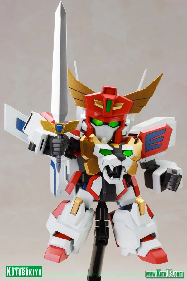 KOTOBUKIYA BRAVE EXKAISER KING EXKAISER D-STYLE PLASTIC MODEL KIT - The Brave Fighter Exkaiser