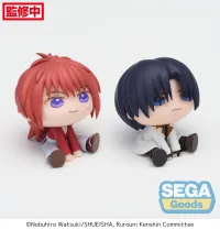 SEGA QyuruMe TV Anime "Rurouni Kenshin" Mini Figure "Kenshin Himura ･ Aoshi Shinomori" (EX) - Rurouni Kenshin - photo 3