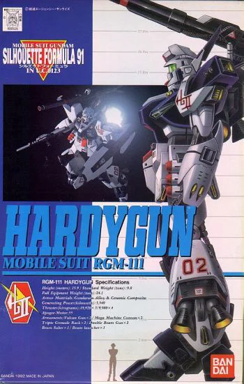 BANDAI HOBBY 1/100 HARDYGUN - Mobile Suit Gundam: OVAs and Side Stories