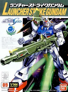 BANDAI HOBBY No Grade 1/144 Launcher Strike Gundam - Mobile Suit Gundam SEED