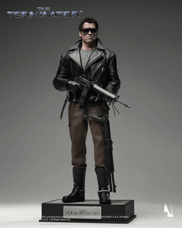 Queen Studios INART – The Terminator  -  T-800 1/6 Collectible Figure - The Terminator