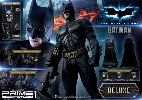 Prime 1 Studio High Definition Museum Masterline The Dark Knight (Film) Batman Deluxe Version - DC Comics