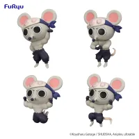 FuRyu Demon Slayer: Kimetsu no Yaiba　Chokotto Hikkake Figure Petit -MUKI MUKI MOUSE- set (4peace's set) - Demon Slayer: Kimetsu no Yaiba - photo 3