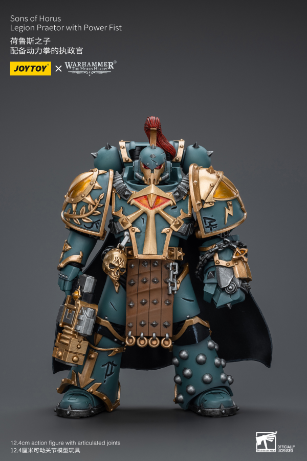 Sons Of Horus Legion Praetor With Power Fist