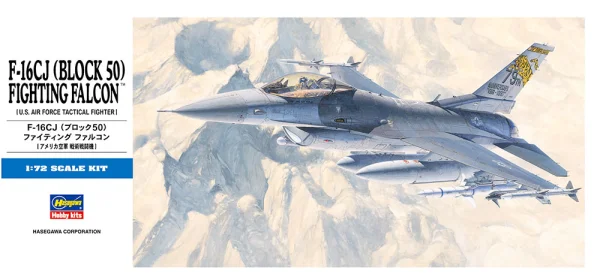 Hasegawa [D18] 1:72 F-16CJ (BLOCK 50) FIGHTING FALCON - Scale Kits