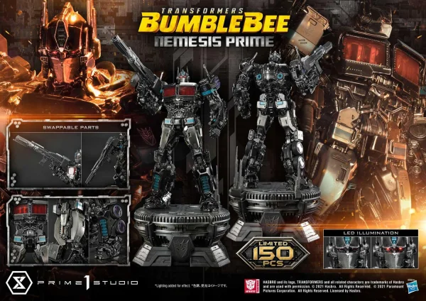 Prime 1 Studio Museum Masterline Transformers: Bumblebee (Film) Nemesis Prime - Transformers