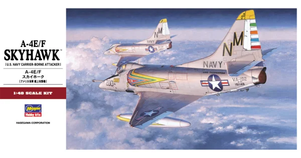 Hasegawa [PT21] 1/48  A-4E/F SKYHAWK - Scale Kits