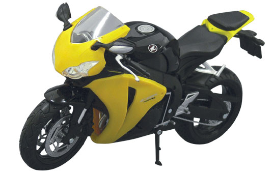 1/12 TOYABI DIECAST MOTORCYCLE: 1/12 Honda CBR 1000RR (YELLOW)