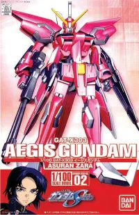 BANDAI HOBBY HG 1/100 #02 Aegis Gundam - Mobile Suit Gundam SEED - photo 1