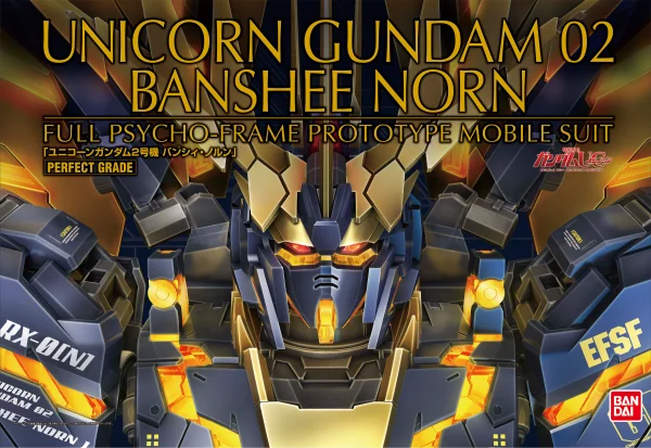 BANDAI HOBBY PG RX-0[N] Unicorn Gundam 02 Banshee Norn - Mobile Suit Gundam Unicorn / Narrative