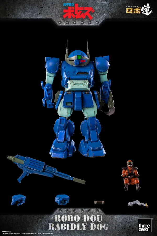 threezero Armored Trooper VOTOMS - ROBO-DOU Rabidly Dog - Armored Trooper VOTOMs