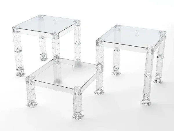 GOOD SMILE COMPANY [GoodSmile] The Simple Stand: Build-On Type (Translucent/Black) - Figure Accessories
