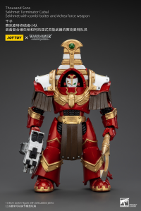 Thousand Sons Sekhmet Terminator Cabal Sekhmet With Combi-Bolter And Achea Force Weapon 1
