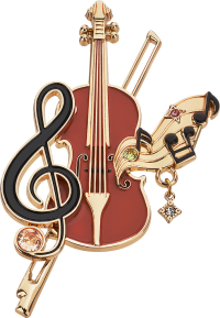 Brooch Violin 1