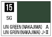 Mr Color Spray - S15 IJN Green Nakajima (Semi-Gloss/Aircraft) 1