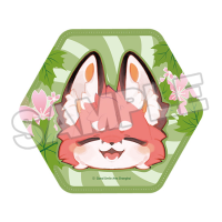 FLUFFY LAND Pinback Button Smiling(re-run) 3