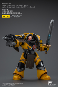 Imperial Fists Legion Cataphractii Terminator Squad Legion Cataphractii Sergeant with Power Sword 7