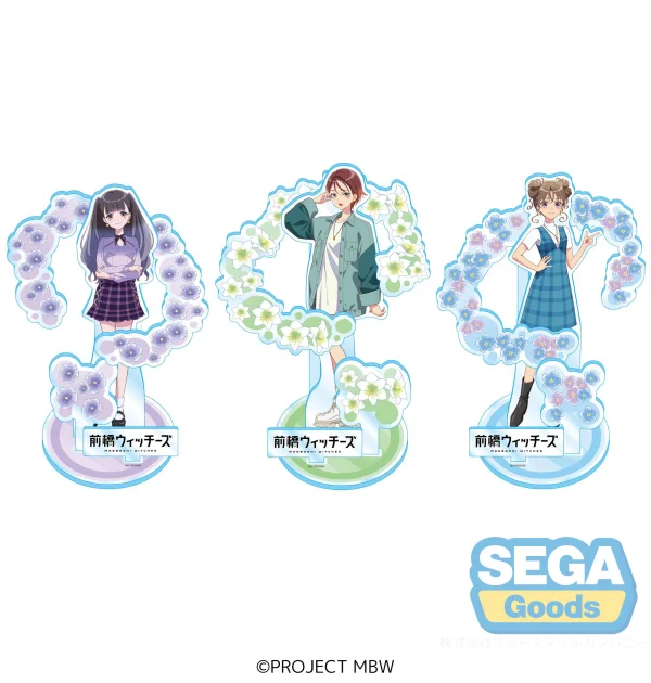 SEGA Maebashi Witches PtZ Acrylic Diorama Vol.2 - MAEBASHI WITCHES