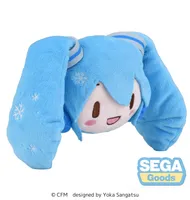 SEGA fuwa petit "Snow Miku" Face Mascot - Hatsune Miku - photo 3