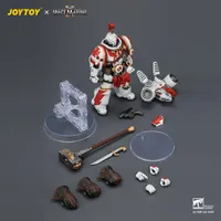 JOYTOY Game Edition White Scars Assault Intercessor Champion with Thunder Hammer and Bolt Pistol - Warhammer 40K - photo 6