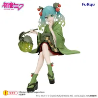 FuRyu Hatsune Miku Noodle Stopper Figure -Flower Fairy Winter Cherry Green Color ver.- - Hatsune Miku - photo 1