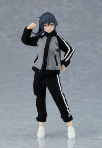 figma Female Body (Makoto) with Tracksuit + Tracksuit Skirt Outfit 3