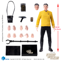 Exquisite Super Series 1/12 Scale 6 Inch STAR TREK Strange New Worlds Pike Action Figure 7