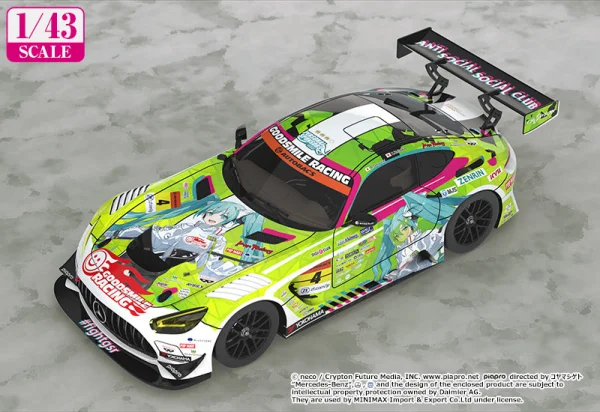 GoodSmile Racing 1/43 Good Smile Hatsune Miku AMG 2022 Season Opening Ver. - Hatsune Miku